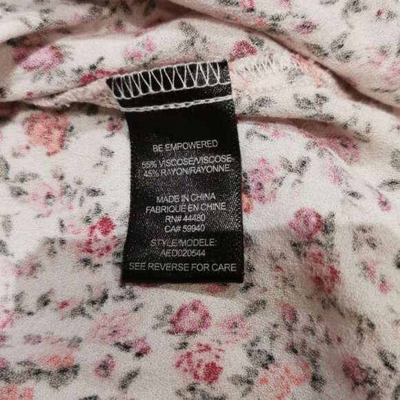 AFRM x Revolve floral long sleeve mini dress with side cutouts - Picture 11 of 12